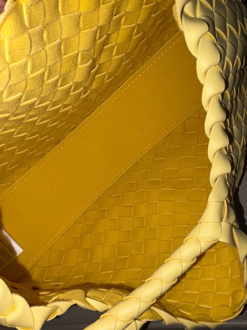 Moda Luxe Millie Hobo Handbag in Butter Yellow New Tote Bag Purse - Picture 10 of 13